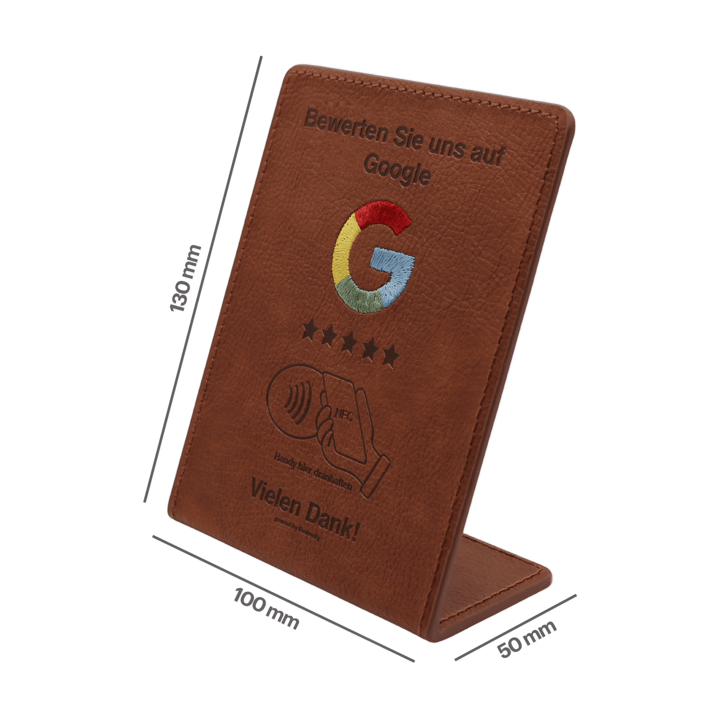 Google Bewertungs-Aufsteller mit NFC – 2er Set Kontaktlos zu mehr Google-Bewertungen